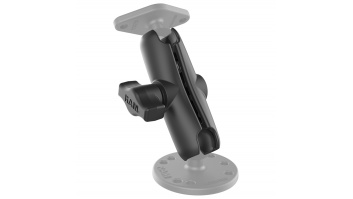RAM mounts | Double Socket Arm - B Size Long | RAM-B-201U-C | Black
