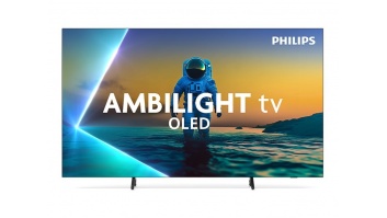 Philips OLED 4K Ambilight TV | 77OLED820/12 | 77 | Smart TV | Google TV | Grey