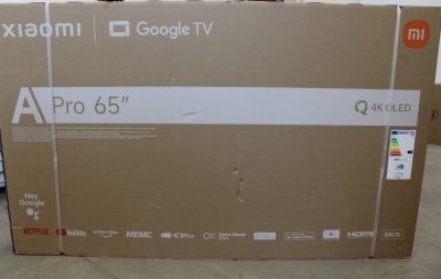 Xiaomi QLED TV A Pro 2026 | 65 | Smart TV | Google TV | 4K UHD | DAMAGED PACKAGING