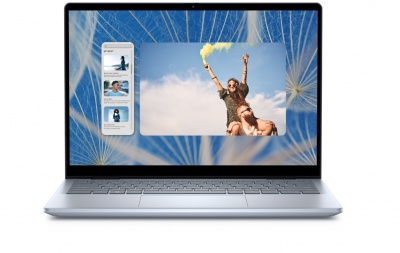 Dell Inspiron 14 2in1 FHD+ i5-1334U/16GB/512GB/Iris Xe/Win11/ENG Backlit kbd/FP/Touch/Ice Blue/3Y Basic OnSite Warranty | Dell