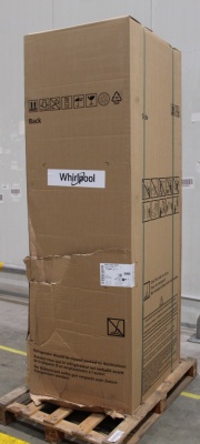 SALE OUT. Whirlpool WHK 25404 XP5E Refrigerator, D, Freestanding, Combi, Height 2.035m, Fridge 106L, Silver | Whirlpool Refrigerator | WHK 25404 XP5E | Energy efficiency class D | Free standing | Combi | Height 203.5 cm | No Frost system | Fridge net capa