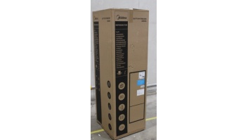 SALE OUT. Midea MDRB380FGE02A Refrigerator, E, Freestanding, Combi, Height 180 cm, Fridge net 199L, Freezer net 71L, Grey | Midea Refrigerator | MDRB380FGE02A | Energy efficiency class E | Free standing | Combi | Height 180 cm | No Frost system | Fridge n