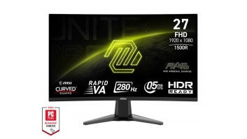 LCD Monitor|MSI|MAG 276CXF|27"|Curved|Matte|Panel VA|1920x1080|16:9|280 Hz|0.5 ms|Colour Black|MAG276CXF