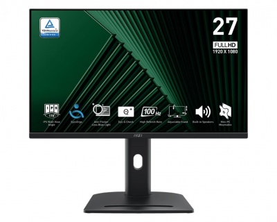 LCD Monitor|MSI|PRO MP275PG|27"|Business|Panel IPS|16:9|100 Hz|1 ms|PROMP275PG