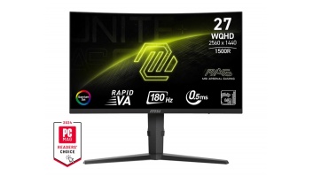 LCD Monitor|MSI|MAG 275CQRF QD E2|27"|Gaming/Curved|Swivel|Height adjustable|Tilt|Matte|Panel VA|2560x1440|16:9|180Hz|1 ms|Colour Black|MAG275CQRFQDE2