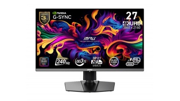 Monitor|MSI|MPG 272URX QD-OLED|27"|Gaming/4K|Matte|Panel QD-OLED|3840x2160|16:9|240 ??|0.03 ms|Swivel|Pivot|Height adjustable|Tilt|Colour Black|MPG272URXQD-OLED