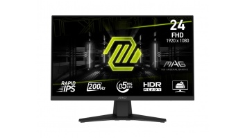 LCD Monitor|MSI|MAG 244F|23.8"|Gaming|Matte|Panel IPS|1920x1080|16:9|200Hz|0.5 ms|Colour Black|MAG244F