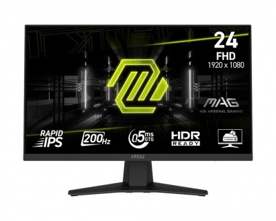 LCD Monitor|MSI|MAG 244F|23.8"|Gaming|Matte|Panel IPS|1920x1080|16:9|200Hz|0.5 ms|Colour Black|MAG244F