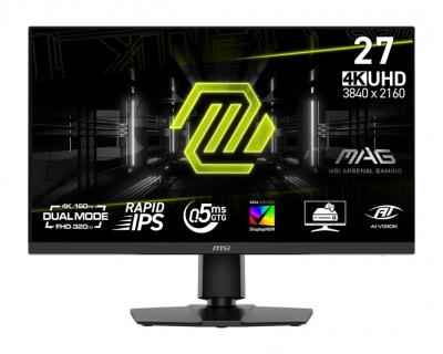 LCD Monitor|MSI|MAG 272URDF E16|27"|Gaming/4K|Matte|Panel IPS|3840x2160|16:9|160Hz|0.5 ms|Colour Black|MAG272URDFE16
