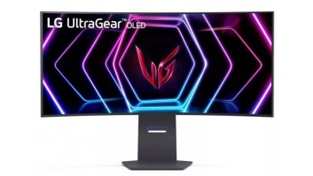 Monitor|LG|39GS95QE-B|39"|Gaming/Curved/21 : 9|Panel OLED|3440x1440|21:9|240Hz|Matte|0.03 ms|Swivel|Height adjustable|Tilt|Colour Black|39GS95QE-B