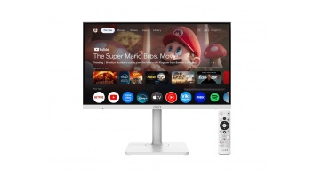 LCD Monitor|MSI|MODERN MD272UPSW|27"|Business/Smart/4K|Matte|Panel IPS|3840x2160|16:9|4 ms|Speakers|Colour White|MODERNMD272UPSW