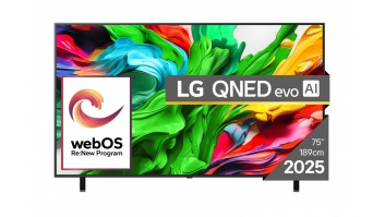 TV Set|LG|75"|4K/Smart|3840x2160|Wireless LAN|Bluetooth|webOS|Black|75QNED85A3C