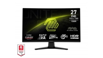 LCD Monitor|MSI|MAG 274CXF|27"|Gaming/Curved|Tilt|Matte|Panel VA|1920x1080|16:9|280 Hz|0.5 ms|Colour Black|MAG274CXF