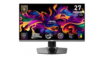 Monitor|MSI|MAG 272QP QD-OLED X50|26.5"|Gaming|Panel QD-OLED|2560x1440|16:9|500Hz|0.03 ms|Colour Black|MAG272QPQD-OLEDX50