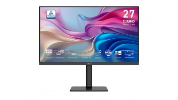 LCD Monitor|MSI|MODERN MD272UPHG|27"|Business/4K|Matte|Panel IPS|3840x2160|16:9|60Hz|4 ms|Speakers|Colour Black|MODERNMD272UPHG
