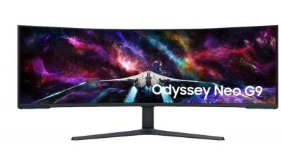 LCD Monitor|SAMSUNG|57"|Gaming/Curved|Swivel|Height adjustable|Tilt|Matte|Panel VA|7680x2160|32:9|240Hz|1 ms|Speakers|Colour Black / White|LS57CG952NUXEN