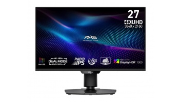 LCD Monitor|MSI|MAG 274UPDF E16M|27"|Gaming/Frameless/4K|Matte|Panel IPS|3840x2160|16:9|160Hz|0.5 ms|Colour Black|MAG274UPDFE16M