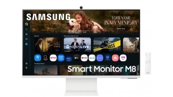 LCD Monitor|SAMSUNG|LS32FM801UUXDU|32"|Smart/4K|Panel VA|3840x2160|16:9|60 Hz|4 ms|Colour White|LS32FM801UUXDU