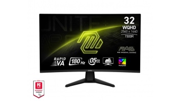 LCD Monitor|MSI|MAG 32CQ6F|31.5"|Gaming/Curved|Panel VA|2560x1440|16:9|180 Hz|0.5 ms|MAG32CQ6F