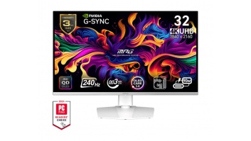 Monitor|MSI|MPG 321URXW QD-OLED|31.5"|Gaming/4K|Panel QD-OLED|16:9|240 Hz|0.03 ms|MPG321URXWQD-OLED