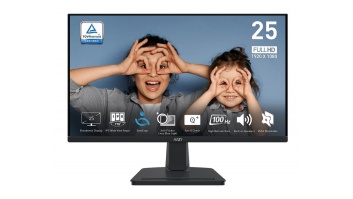 LCD Monitor|MSI|PRO MP251|24.5"|Business|Panel IPS|1920x1080|16:9|100 Hz|1 ms|Speakers|Colour Black|PROMP251