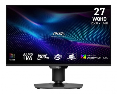 LCD Monitor|MSI|MAG 274QPF X30MV|27"|Gaming/Frameless|Matte|Panel VA|2560x1440|16:9|300Hz|0.5 ms|Colour Black|MAG274QPFX30MV