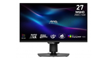 LCD Monitor|MSI|MAG 274QPF X30MV|27"|Gaming/Frameless|Matte|Panel VA|2560x1440|16:9|300Hz|0.5 ms|Colour Black|MAG274QPFX30MV
