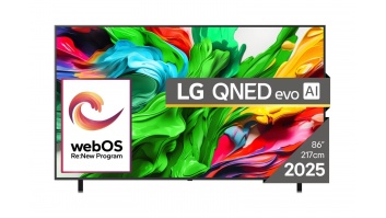 TV Set|LG|86"|4K/Smart|3840x2160|Wireless LAN|Bluetooth|webOS|Black|86QNED85A3C