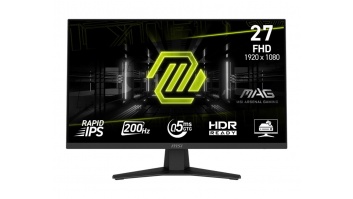 LCD Monitor|MSI|MAG 274F|27"|Gaming|Matte|Panel IPS|1920x1080|16:9|200Hz|0.5 ms|Colour Black|MAG274F