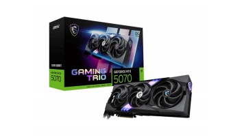 Graphics Card|MSI|NVIDIA GeForce RTX 5070|12 GB|GDDR7|192 bit|PCIE 5.0 16x|Triple slot Fansink|1xHDMI|3xDisplayPort|RTX507012GGAMTRIOOC