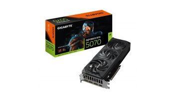Graphics Card|GIGABYTE|NVIDIA GeForce RTX 5070|12 GB|GDDR7|192 bit|PCIE 5.0 16x|GPU 2542 MHz|Triple slot Fansink|1xHDMI|3xDisplayPort|GV-N5070WF3OC-12GD