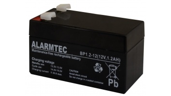 BATTERY 12V 1.2AH VRLA/BP1.2-12 ALARMTEC EMU
