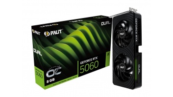 Graphics Card|PALIT|NVIDIA GeForce RTX 5060|8 GB|GDDR7|128 bit|PCIE 5.0 16x|Dual Slot Fansink|1xHDMI|3xDisplayPort|NE75060S19P1-GB2063D