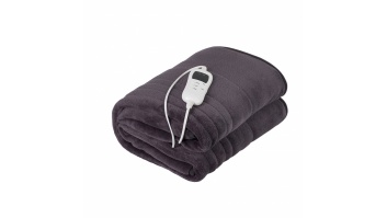 Camry | Electric blanket | CR 7418 | Number of heating levels 7 | Number of persons 1 | Washable | Coral fleece | 110-120 W | Brown