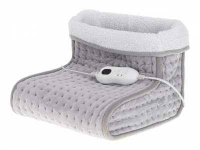 Adler | Feet warmer with LCD controller | AD 7432 | Number of heating levels 4 | Number of persons 1 | Washable | Remote control | Outer fabric: soft plush & sponge. Inner fabric: removable synthetic wool lining | 140 W | Grey