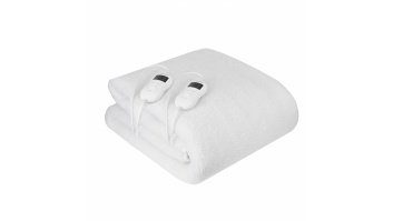 Camry | Electirc heating under-blanket with timer | CR 7421 | Number of heating levels 5 | Number of persons 2 | Washable | Remote control | Syntetic wood | 2 x 60 W | White