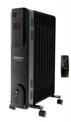 Camry | Heater | CR 7810 | Oil Filled Radiator | 2000 W | Number of power levels 3 | Black