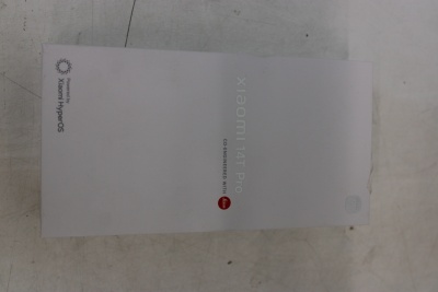 SALE OUT. Xiaomi 14T Pro (Titan Gray) DS 6.67“ AMOLED 1220x2712/3.4GHz&2.0GHz/512GB/12GB RAM/Android 14/WiFi,BT/5G,MZB0HHFEU | Xiaomi 14T Pro | Titan Gray | 6.67 " | OLED | 1220 x 2712 pixels | Mediatek | Dimensity 9300+ (4 nm) | Internal RAM 12 GB | 512 