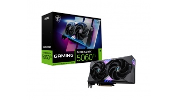 MSI GeForce RTX 5060 Ti 16G GAMING OC | NVIDIA | 16 GB | GeForce RTX 5060 Ti | GDDR7 | HDMI ports quantity 1 | PCI Express Gen 5 x16 (uses x8)