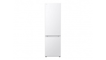LG GBV21L0EPY Refrigerator, D, Free-standing, Combi, Height 2.03 m, Net fridge 277 L, Net freezer 110 L, White