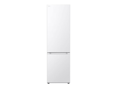 LG GBV21L0EPY Refrigerator, D, Free-standing, Combi, Height 2.03 m, Net fridge 277 L, Net freezer 110 L, White