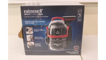 SALE OUT. | Bissell | Spot Cleaner | SpotClean Pro | Corded operating | Handheld | Washing function | 750 W | - V | Red/Titanium | Warranty 24 month(s) | DAMAGED PACKAGING