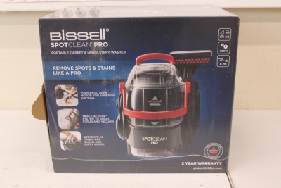 SALE OUT.  | Bissell | Spot Cleaner | SpotClean Pro | Corded operating | Handheld | Washing function | 750 W | - V | Red/Titanium | Warranty 24 month(s) | DAMAGED PACKAGING