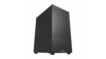 Fortron Case | S110-B | Black | M-ATX Mid Tower | Power supply included No