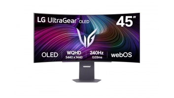 LG 45GX90SA-B 45" UltraGear Curved OLED, 21:9, 3440x1440, 275cd/m2, 0.03s/HDMI, DisplayPort, USB | LG
