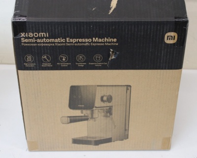 SALE OUT. Xiaomi Semi-automatic Espresso Machine | Xiaomi Espresso Machine | Pump pressure 20 bar | Built-in milk frother | Semi-automatic | 1350 W | Silver/Black | DAMAGED PACKAGING