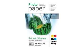 220 g/m² | A4 | High Glossy dual-side Photo Paper