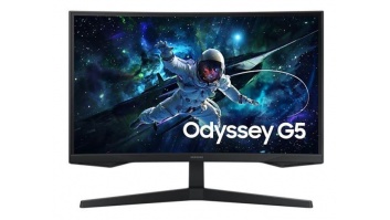 LCD Monitor|SAMSUNG|LS27CG552EUXEN|27"|Gaming/Curved|Panel VA|2560x1440|16:9|165 Hz|Matte|1 ms|Height adjustable|Colour Black|LS27CG552EUXEN