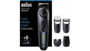 Braun | Beard Trimmer | BT5420 Series 5 | Cordless | Number of length steps 40 | Black