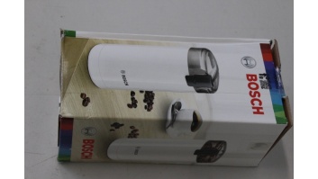 SALE OUT. Bosch TSM6A011W Coffee Grinder, 75 g beans, White | Bosch Coffee Grinder | TSM6A011W | 180 W | Coffee beans capacity 75 g | White | DAMAGED PACKAGING